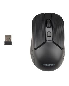 Мишка Borofone BG5 Business Бездротова Чорна (Black)