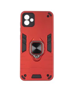 Чехол-накладка для Samsung A04 Transformer Ring Красный (Red)