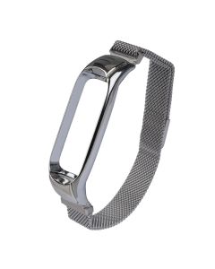 Ремінець для годинника Xiaomi Mi Band 3/4 Milanese Loop Срібний (Silver)