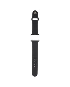 Ремінець для годинника Apple Watch Sport Band 42/44/45/49 мм (M) 2pcs Чорний (Black)