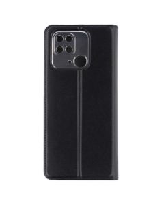 Чехол кейс для Xiaomi Redmi 10C/C40 Тюссор Силк Черный (Black)