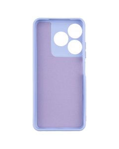 Чехол накладка для TECNO Spark 10/10C Лайм Фиолетовый (Лаванда)