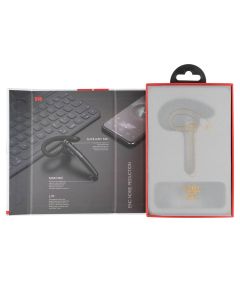 Bluetooth гарнітура Hoco S19 Heartful Сіра (Metal Grey)