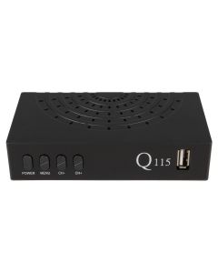 T2 тюнер DVB Q-115 Plastik приставка для цифрового ТБ
