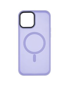 Чехол накладка для iPhone 12 Pro Max WAVE Matte Insane MagSafe Фиолетовый (Purple)