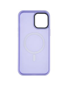 Чехол накладка для iPhone 12 Pro Max WAVE Matte Insane MagSafe Фиолетовый (Purple)