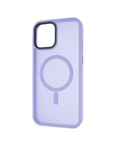 Чехол накладка для iPhone 12 Pro Max WAVE Matte Insane MagSafe Фиолетовый (Purple)