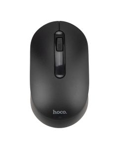 Миша бездротова Hoco GM14 Platinum 2.4G Чорна (Black)