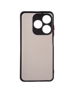 Чехол накладка для TECNO Spark 10/10С Bumper Matte Case Красный