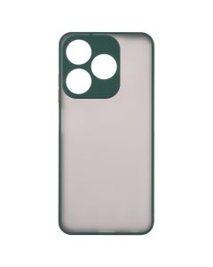 Чохол-накладка для TECNO Spark 10/10С Bumper Matte Case Зелена (зеленый)