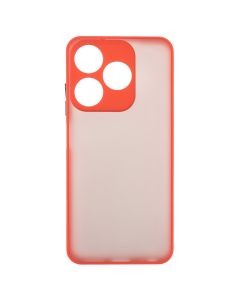 Чехол накладка для TECNO Spark 10/10С Bumper Matte Case Черный (Black)