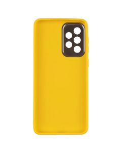 Чохол накладка для Samsung A33 5G Forcell LEATHER Case Жовта (Yellow)