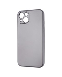 Чехол-накладка для iPhone 13 METALLIC Case Серый (Grey)
