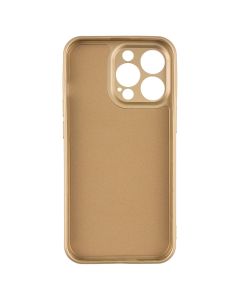 Чехол-накладка для iPhone 13 Pro METALLIC Case Золотого цвета (Gold)