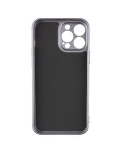 Чехол накладка для iPhone 13 Pro Max METALLIC Case Серый (Grey)