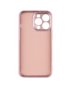 Чехол накладка для iPhone 13 Pro METALLIC Case Розовый (Pink)