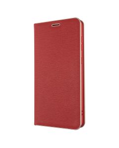 Чехол кейс для Samsung A33 5G LUNA Book Gold Красный (Red)
