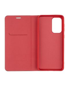 Чехол кейс для Samsung A33 5G LUNA Book Gold Красный (Red)