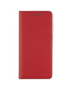 Чехол кейс для Samsung A33 5G LUNA Book Silver Красный (Red)