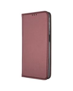 Чехол-кейс для Samsung A12/M12 Smart Magneto book case Красный (Бургундия)