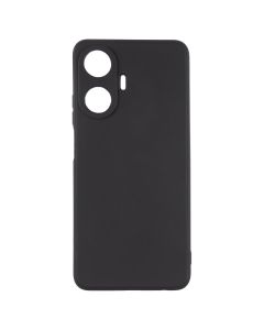 Чехол накладка для Realme C55 Soft Case Черный (Black)