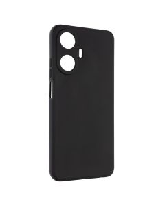 Чехол накладка для Realme C55 Soft Case Черный (Black)
