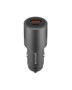 Автомобільний зарядний пристрій Borofone Proove Double Energy Plus 53W (USB + Type-C) Сірий (Grey)