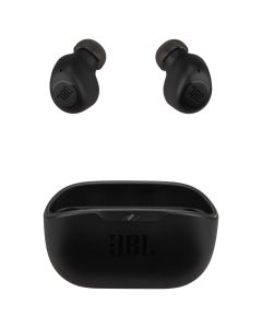 Бездротові навушники вкладиші JBL Wave Buds Чорні (Black)