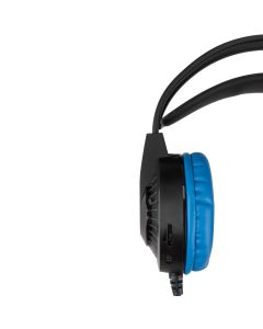 Навушники накладні Hoco W105 Joyful Чорні Сині (Black Blue)