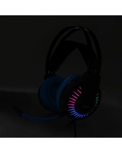 Навушники накладні Hoco W105 Joyful Чорні Сині (Black Blue)