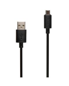 USB кабель Hoco X88 Gratified Micro-USB 2.4A Чорний (Black)