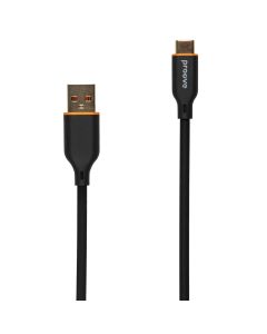 USB-кабель Proove Jelly Silicone Type-C 2.4A 1м Черный (Black)