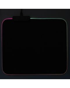 Килимок для миші RGB-01 з підсвічуванням Чорний (Black)