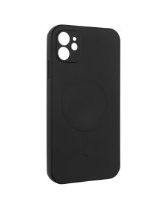 Чохол накладка для iPhone 11 Monro MagSafe Чорна (Black)