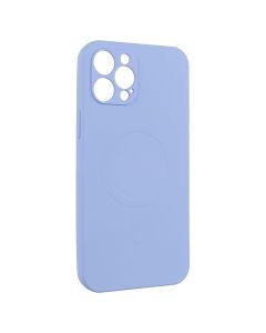 Чехол-накладка для iPhone 12 Pro Max Monro MagSafe Голубой (Небесный)