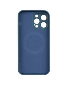 Чехол накладка для iPhone 14 Pro Max Monro MagSafe Синий (Blue)