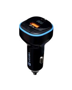 Fm-модулятор Veron MC033 Bluetooth Чёрный (Black)