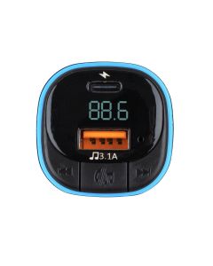 Fm-модулятор Veron MC033 Bluetooth Чёрный (Black)