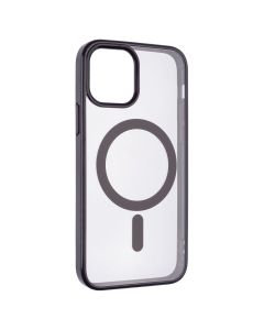 Чохол накладка для iPhone 12/12 Pro Clear Color MagSafe Case Фіолетова (Dark Purple)