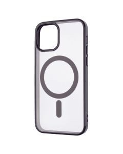 Чохол накладка для iPhone 12/12 Pro Clear Color MagSafe Case Фіолетова (Dark Purple)