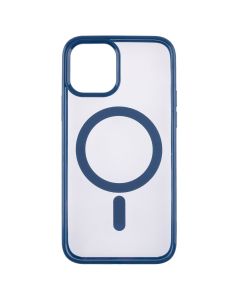 Чохол-накладка для iPhone 11 Clear Color MagSafe Case Синій (Темно-синій)