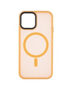 Чохол накладка для iPhone 12/12 Pro WAVE Matte Insane MagSafe Помаранчева (Orange)