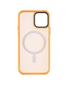 Чохол накладка для iPhone 12/12 Pro WAVE Matte Insane MagSafe Помаранчева (Orange)