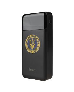 PowerBank 20000 mAh Hoco J102A Love Ukraine Glory 20W Чорний (Black)