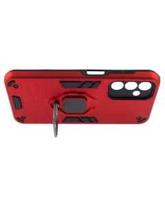 Чохол накладка для Samsung A14 Transformer Ring Червона (Red)