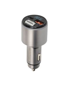 Fm-модулятор Proove Power Drive 30W Bluetooth Срібний (Silver)