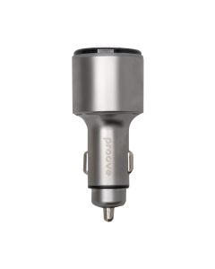 Fm-модулятор Proove Power Drive 30W Bluetooth Срібний (Silver)