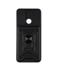 Чохол накладка для Xiaomi Redmi 12C Camshield Serge Ring Чорна (Black)