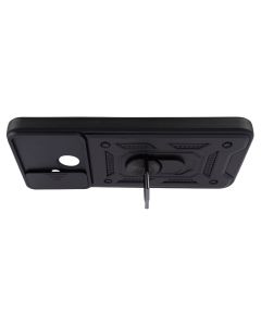 Чохол накладка для Xiaomi Redmi 12C Camshield Serge Ring Чорна (Black)