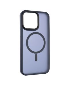 Чохол-накладка для iPhone 15 Pro Max WAVE Matte Insane MagSafe Синій (Midnight Blue)
